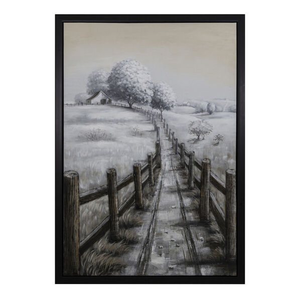 Country Road I Multicolor Hand Painted Wall Art, image 1