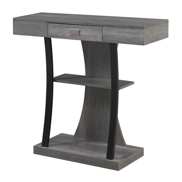 Newport Charcoal Gray 12-Inch Console Table, image 4
