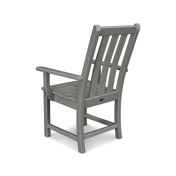 Vineyard Slate Grey Dining Arm Chair, image 2