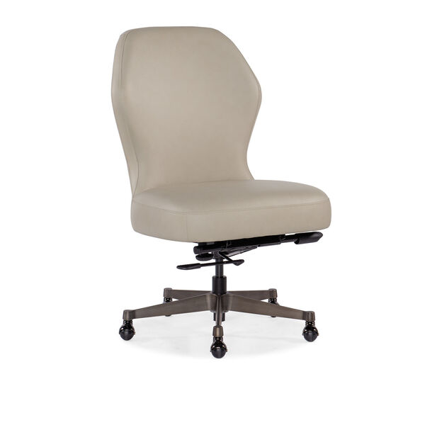 Grey and Gunmetal Executive Swivel Tilt Chair, image 1