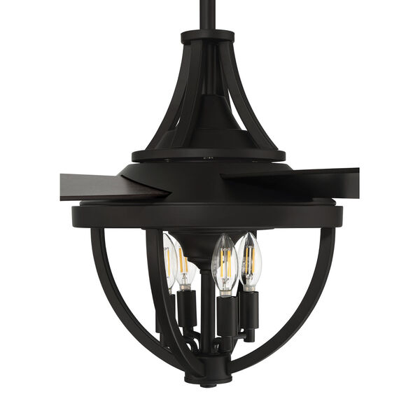 Nash Flat Black 56-Inch LED Ceiling Fan, image 5