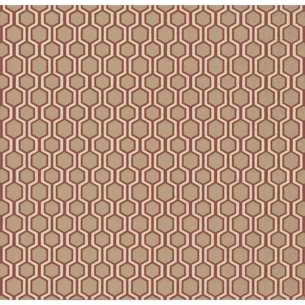 Ronald Redding Handcrafted Naturals Red Bee Sweet Wallpaper, image 3