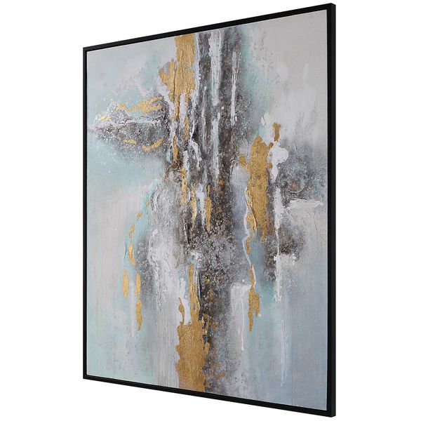 Mountain Mist Multicolor 52 x 62-Inch Painted Canvas, image 4