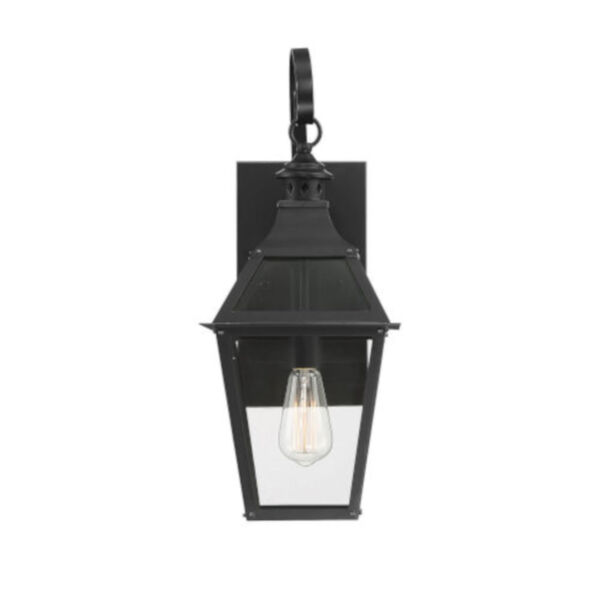 Elle Black and Gold 9-Inch One-Light Outdoor Wall Sconce, image 3