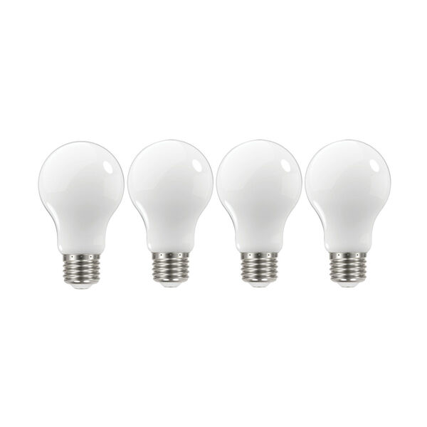 Soft White 11 Watt A19 LED Bulb with 3000K and 1100 Lumens, Pack of 4, image 2
