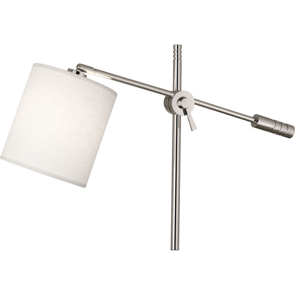 Campbell white, silver One-Light Table Lamp, image 2