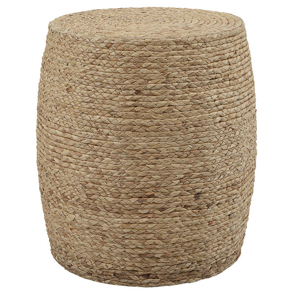 Resort Natural Straw Accent Stool, image 2