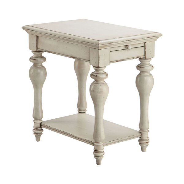 Delphi Ivory 23-Inch Accent Table, image 1