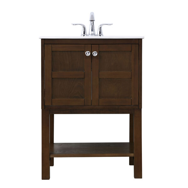 Mason Antique Coffee 24-Inch Vanity Sink Set, image 1