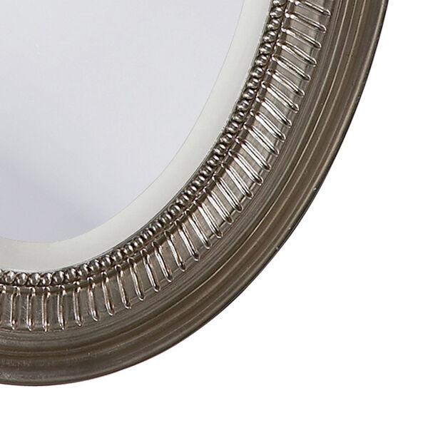 Ethan Nickel Oval Mirror, image 3
