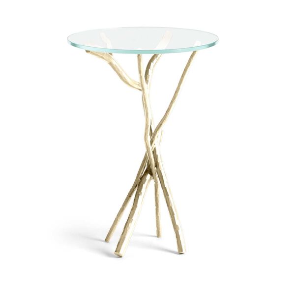 Brindille Modern Brass Accent Table, image 1