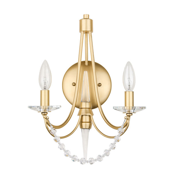 Brentwood French Gold Two-Light Wall Sconce, image 2