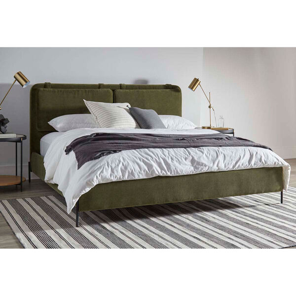 Green King Kirkeby Upholstered Bed, image 1