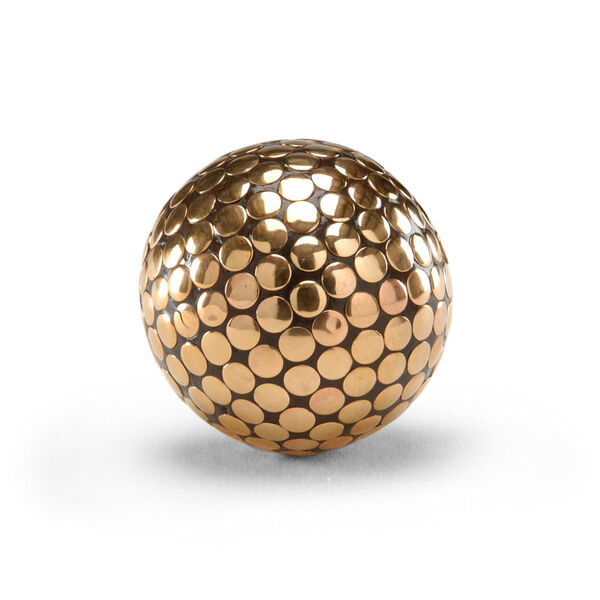 Copper Three-Inch Studded Ball, image 1