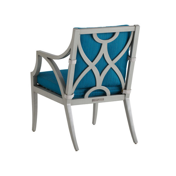 Silver Sands Soft Gray Arm Dining Chair, image 2