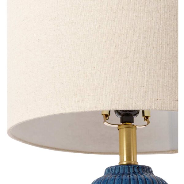 Patras Blue One-Light Table Lamp, image 3