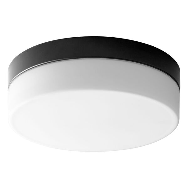 Zuni Black LED Flush Mount, image 1