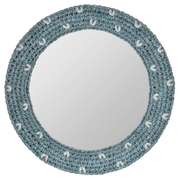 Kappener Light Blue 34 x 34-Inch Wall Mirror, image 2