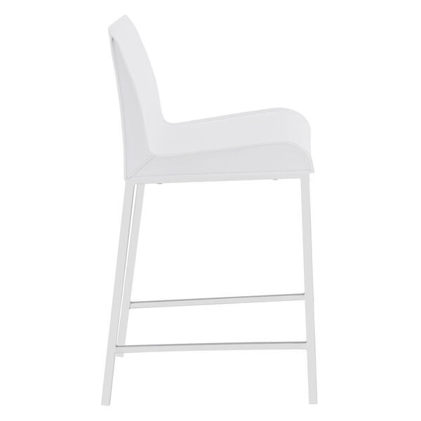 Cam White 17-Inch Counter Stool, Set of 2, image 3
