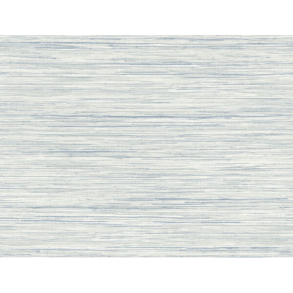 Waters Edge Blue Bahiagrass Pre Pasted Wallpaper - SAMPLE SWATCH ONLY, image 2
