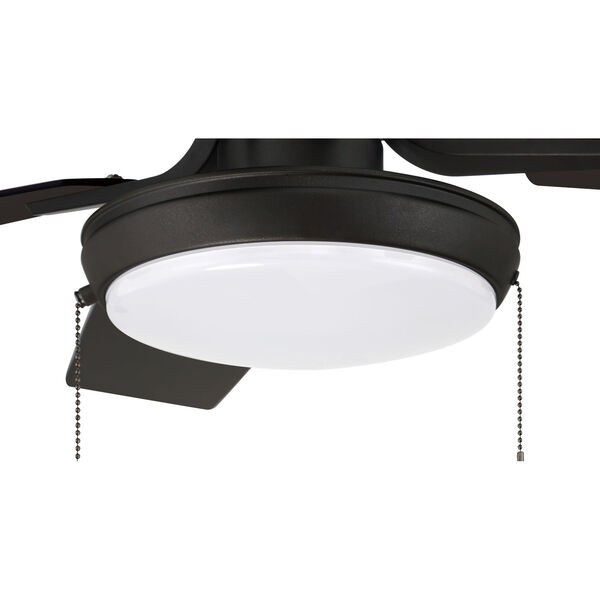 Pro Plus Espresso 52-Inch LED Ceiling Fan with Frost Acrylic Pan Shade, image 7