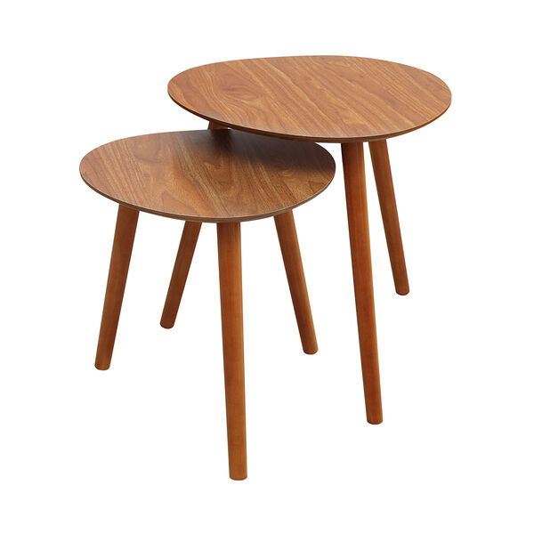 Oslo Cherry Nesting End Tables, image 1