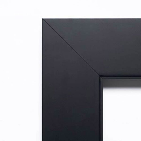 Corvino Black Large Rectangular Mirror, image 4
