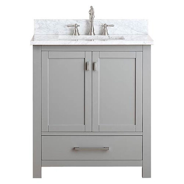 Modero Chilled Gray 30-Inch Vanity Only, image 1