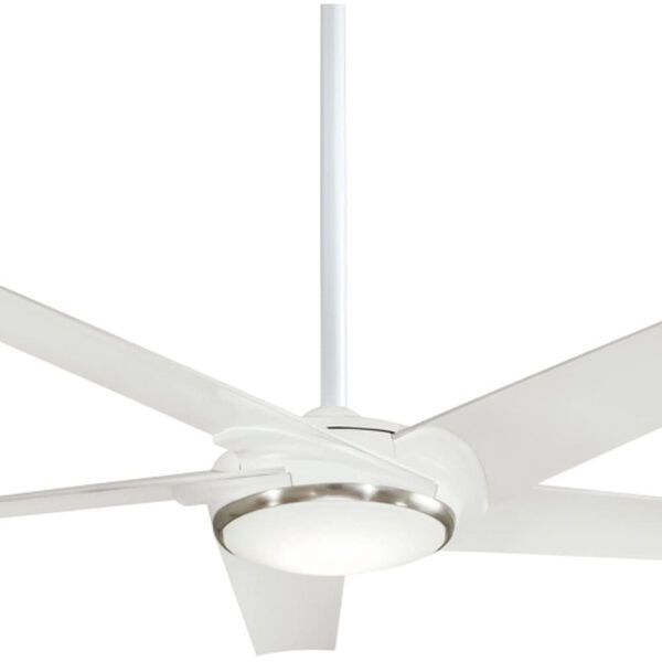 Raptor Flat White 60-Inch Integrated LED Ceiling Fan, image 4