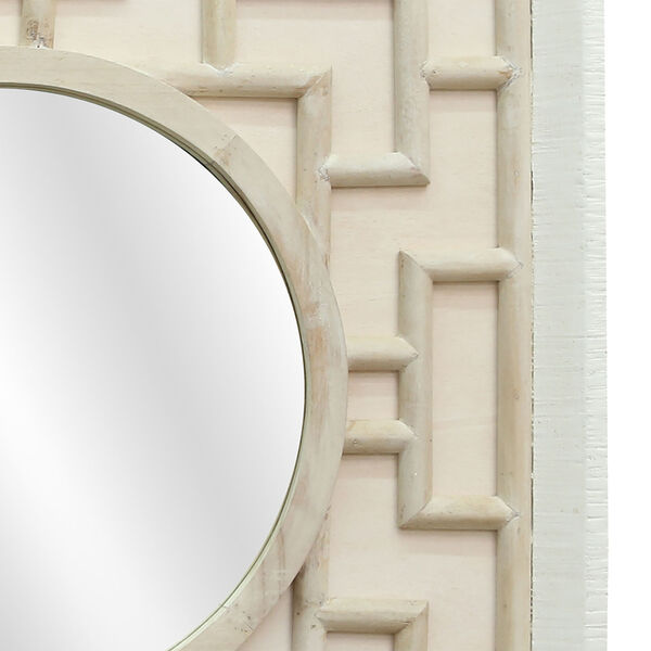 Finbar White Wall Mirror, image 4