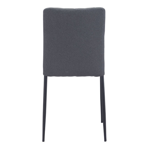 Harve Gray and Black Dining Chair, Set of Two, image 5
