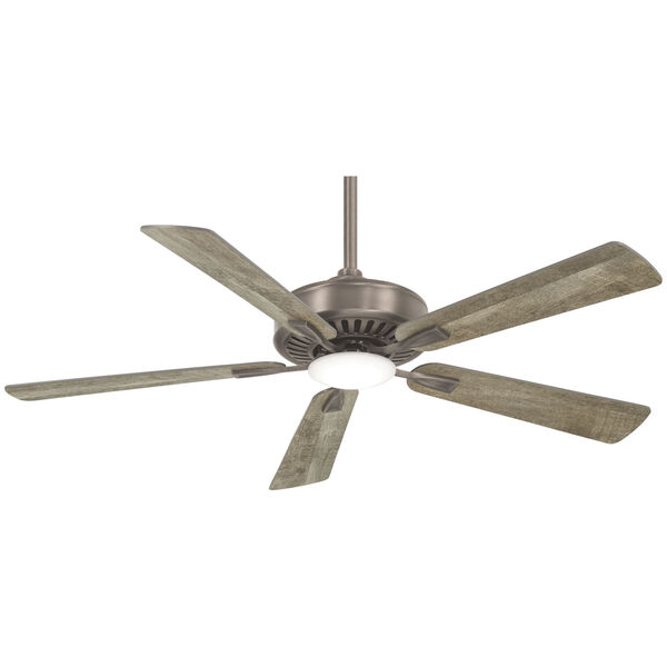 Contractor Burnished Nickel 52-Inch Led Ceiling Fan, image 1