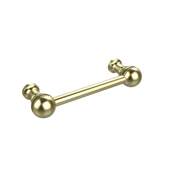 3 Inch Beaded Cabinet Pull, Satin Brass, image 1