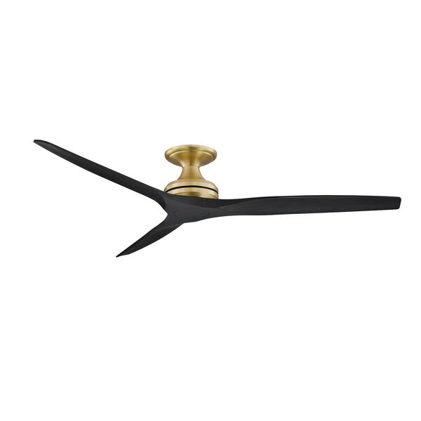 Spitfire Brushed Satin Brass Eight-Inch Close to Ceiling Kit, image 2
