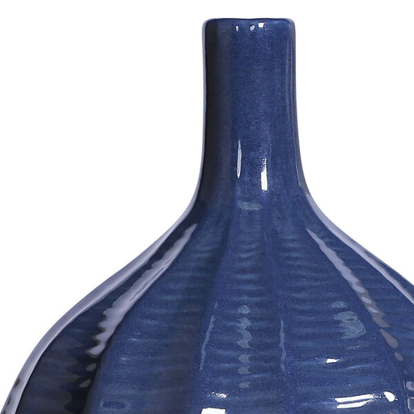 Philip Blue Glazed Vase, image 2