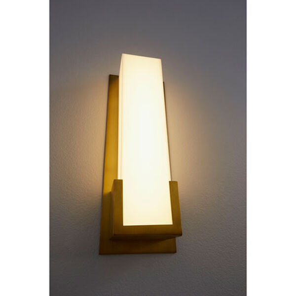 Orion Satin Nickel One-Light LED Wall Sconce, image 7