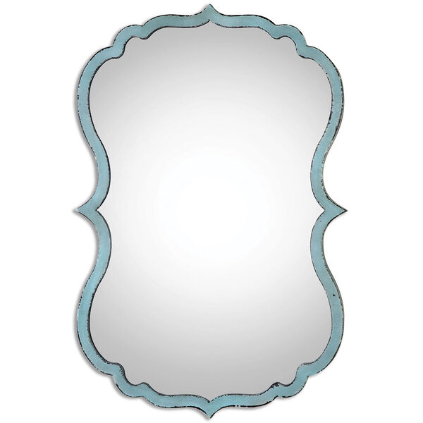 Nicola Light Blue Mirror, image 2