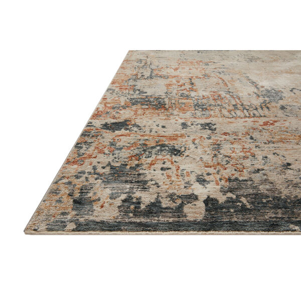 Axel Stone, Blue and Spice Area Rug, image 3