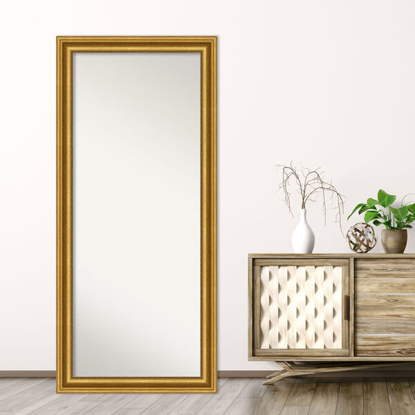 Parlor Gold 30W X 66H-Inch Full Length Floor Leaner Mirror, image 5