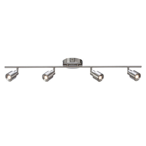 Chappelle Satin Nickel Five-Inch Four-Light LED ADA Compliant Rail Light, image 1