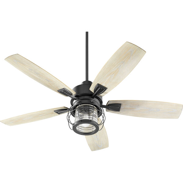 Galveston Black 52-Inch LED Patio Fan, image 1