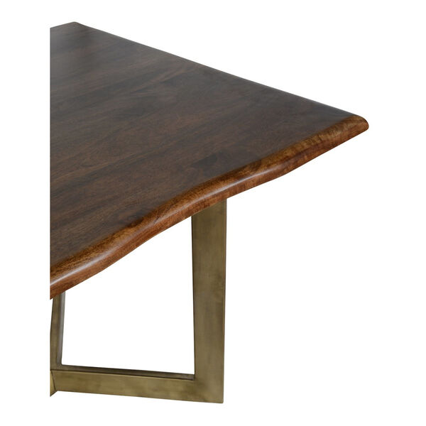 Kensie Medium Brown and Bronze Dining Table, image 3