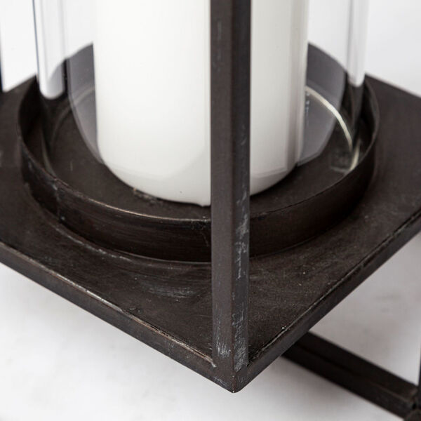 Albus I Black Rectangular Table Candle Holder, image 4
