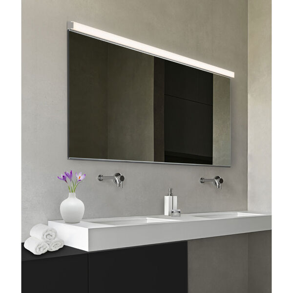 Vanity Polished Chrome LED Bath Bar, image 3