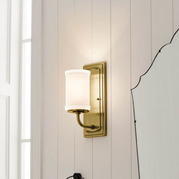 Homestead Natural Brass One-Light Wall Sconce, image 2