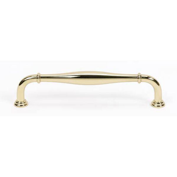 Charlie Polished Brass 6-Inch Pull, image 1
