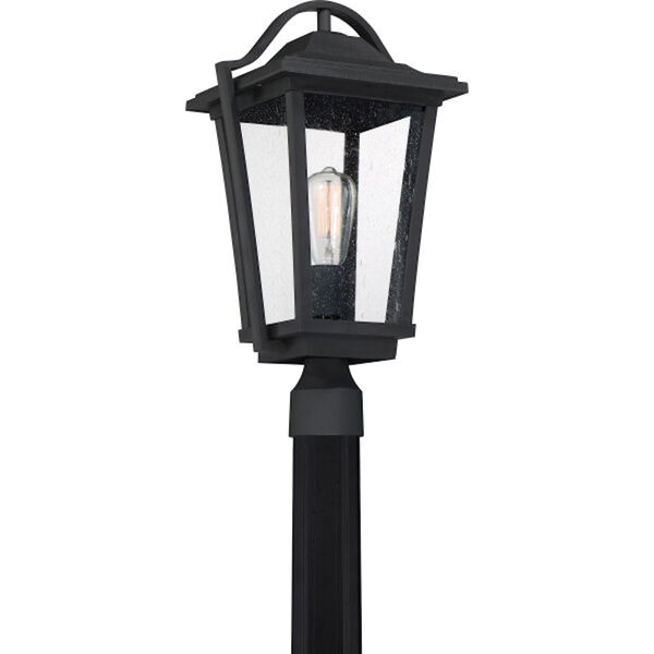 Darius Earth Black One-Light Outdoor Post Lantern, image 3
