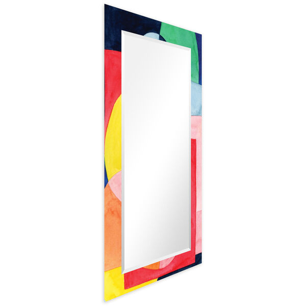Launder Multicolor 54 x 28-Inch Rectangular Beveled Wall Mirror, image 2