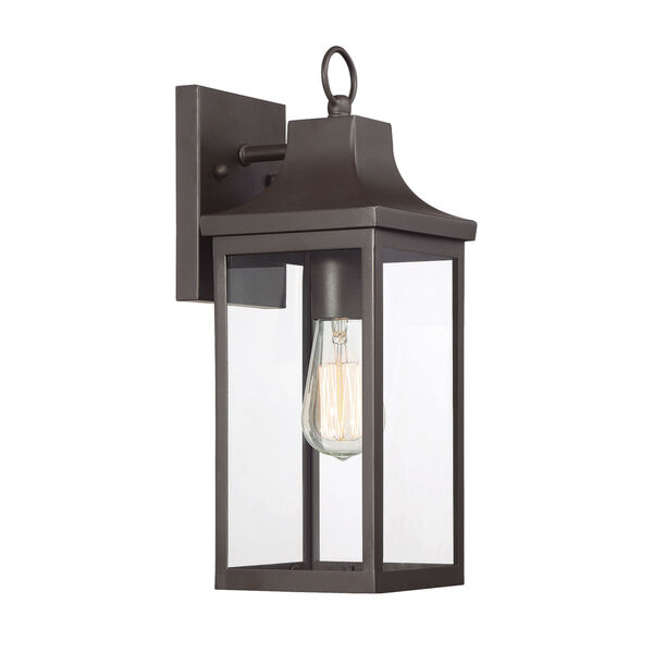Belmont Oil Rubbed Bronze One-Light Outdoor Wall Sconce, image 1