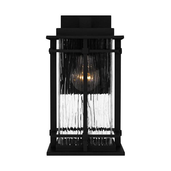 McAlister Earth Black 12-Inch One-Light Outdoor Wall Lantern, image 3
